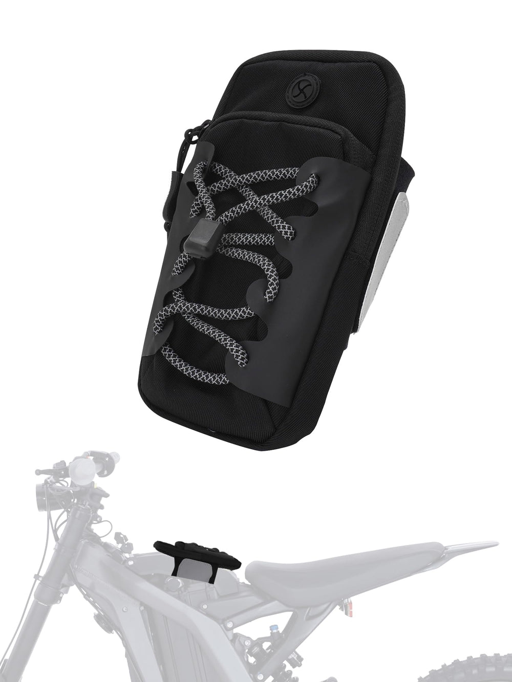 JFG RACING front pouch image showing compact storage and quick access