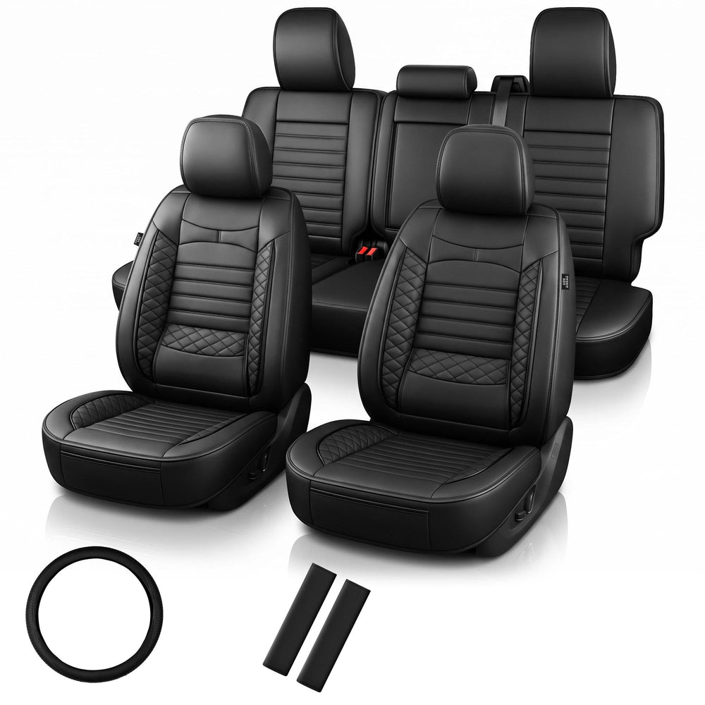 JIAMAOXIN front seats full view showing protective fit and refined appearance