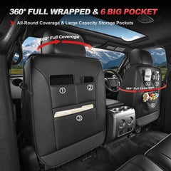 JIAMAOXIN steering wheel cover included for coordinated interior protection