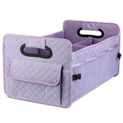 JiatuA front view of light purple organizer showing compartments for quick access