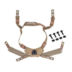 Jiawu front view of helmet chin strap showing secure fit benefit