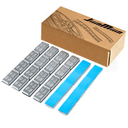 JiiinMiiin front packaging showing 72oz wheel weights and clear kit benefit
