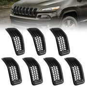JINCHEN front view installed on Jeep Cherokee shows bold protection