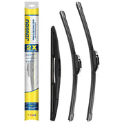 JINGOU packaged three-blade set showing included sizes and benefits