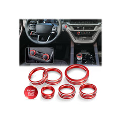 JIYOUNGSEN front packaging showing red knob covers and components for Explorer, premium upgrade