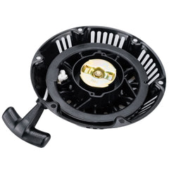 JJing recoil starter close-up of pulley and spring assembly for durable smooth rewind