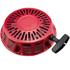 JJing recoil starter next to common tools showing compact size and quick replacement benefit