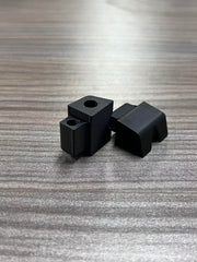 JJKSKV buffer beside ruler showing compact size and fitment benefit