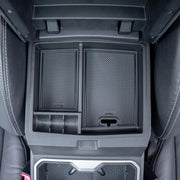 JKCOVER front view of tray showing tidy compartments and OEM look