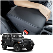 JKCOVER front view of armrest cover showing tailored fit and clean finish for protection
