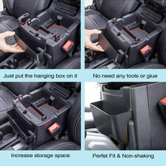 JKCOVER hanging box installed in Jeep Wrangler JL for easy access