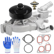JkorkM front view water pump showing mounting flanges and benefits reliable fit