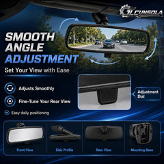 JLCunsola mounting pad detail demonstrating snap-on fit and easy-install benefit