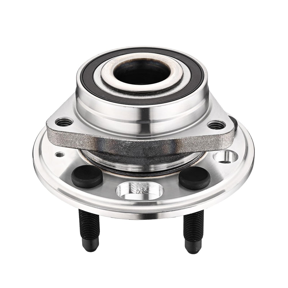 JLEO front view of hub assembly showing five-lug pattern and fit benefit