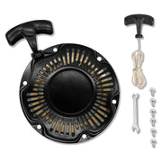 JMCHstore recoil starter front assembly showing mounting flanges and finish, easy replacement