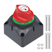 Joinfworld front panel switch showing knob and clear 1-2-BOTH-OFF positions for easy control