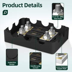 Joinfworld M8 stud and nut detail illustrating secure stainless fasteners and safer connections