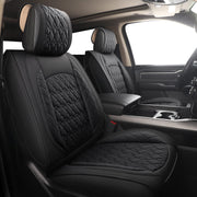 JOJOBAY front seat cover full view showing tailored fit and protection