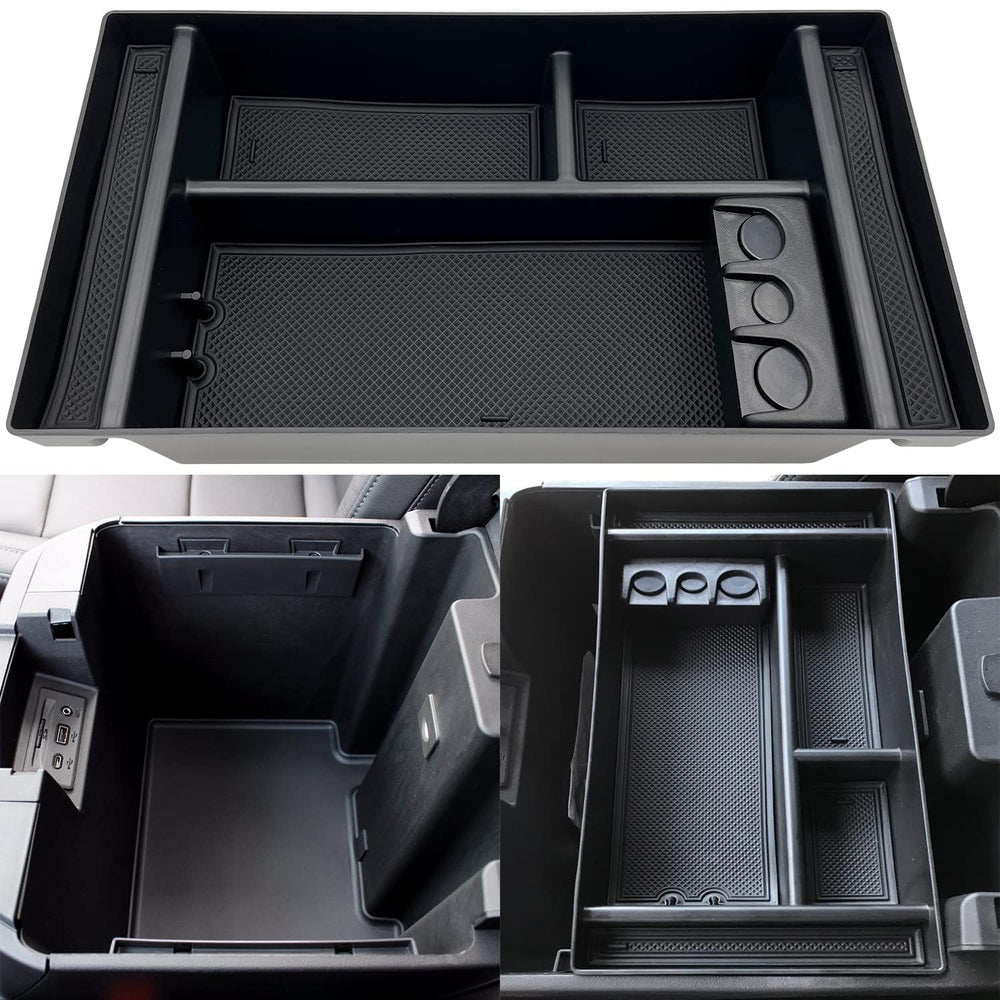 JOJOMARK front view showing tray fit and organized storage benefit