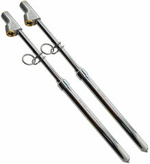 Jon MFB front view of two heavy duty gauges showing robust build and easy reading