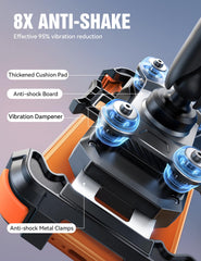 joyroom closeup of pneumatic chamber showing vibration reduction benefit