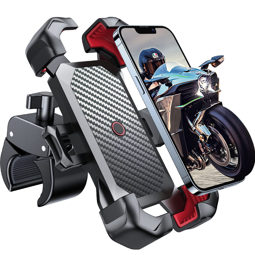 JOYROOM front view mounted on handlebar showing secure fit and quick access