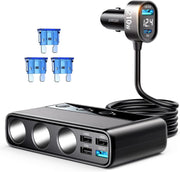 JOYROOM front view showing full 9-in-1 ports and compact housing, adds power flexibility