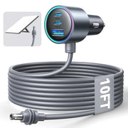 JOYROOM adapter front view showing compact housing and durable build for reliable power