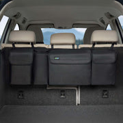 JOYSKY front view of trunk hanging organizer showing organized storage and quick access