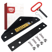 joytrace front assembly showing hitch mounted and ready to tow benefit easy hookup