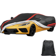 JOYTUTUS front view on C8 showing tailored fit and protection