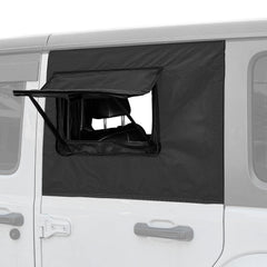 JOYTUTUS front exterior view showing fitted cover and weather protection