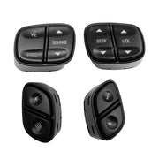 JOYTUTUS front view of replacement steering wheel switches showing fit and finish benefit