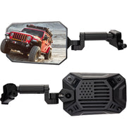 JOYTUTUS front-mounted mirror showing improved view and safer driving