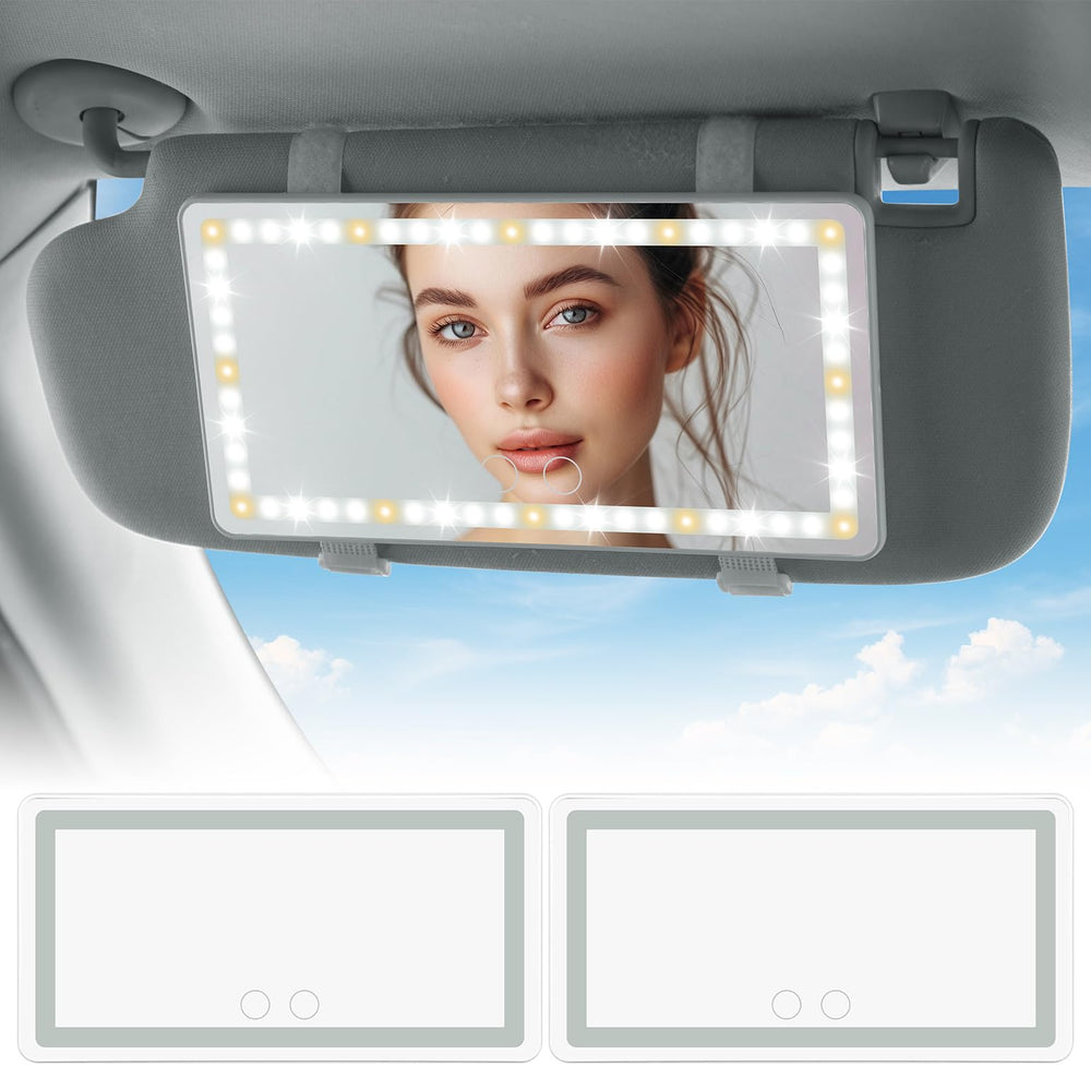 JOYTUTUS front view mounted on visor showing even illumination and convenience