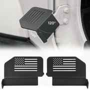JOYTUTUS front view of foot pegs showing durable finish and mount convenience