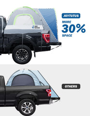 JOYTUTUS rainfly close-up showing sealed seams for reliable wet-weather protection