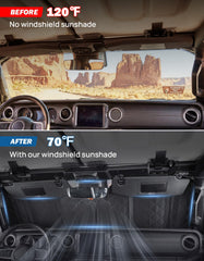 JOYTUTUS soft bottom edge protecting windshield trim and preventing scratches