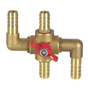 Joywayus brass heater valve front view showing solid construction and reliable control