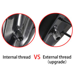 JRL UAUS top cap close-up showing threaded cap that prevents leaks