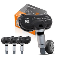 Jsueng front packaging showing four TPMS sensors, ensures correct fit