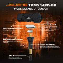 Jsueng top label listing OE numbers for quick compatibility check