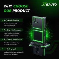JTSAUTO sensor installed in intake pipe demonstrating correct vehicle fit and reliability