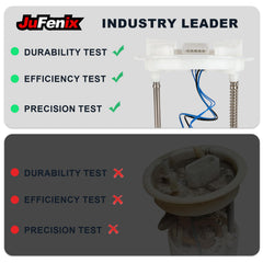 JuFenix filter sock and screen showing contamination protection for longevity