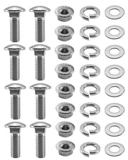 JUFWKO front bumper kit packaging showing full 32-piece set and benefit of complete replacement