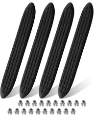 JUFZQO front view of nerf bar pad showing fit and clean finish, improves step safety