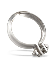JUWEVAZU front view of exhaust clamp showing fit and finish benefit