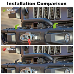 JWWY installed cover on Jeep showing neat appearance and debris prevention