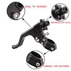 JXPANG lever installed on handlebar illustrating easier clutch operation