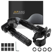 JXPANG M8 front view showing packaged pair and hardware benefits easy installation